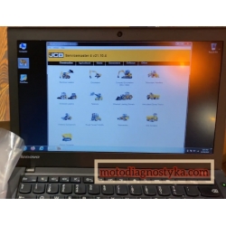Tester diagnostyczny  interfejs JCB DLA Data Link Adapter  Service Master 4 - diagnostyka JCB J1708 2026 + komputer laptop + calculator unlock